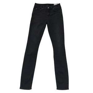 Acne Studios Classic Black Skinny Denim Jeans